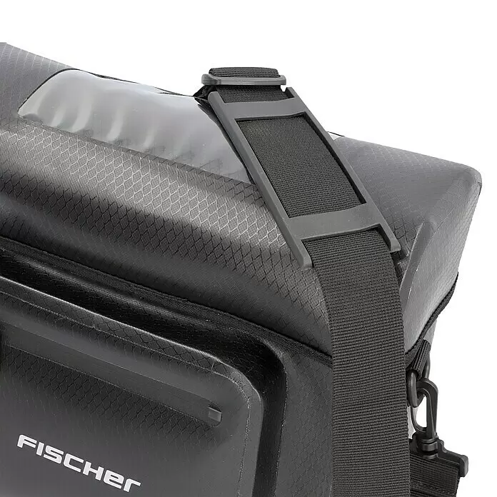 Fischer Lenkertasche Plus Terra - Volumen: 7 l, 36 x 16 x 27 cm - Detailaufnahme