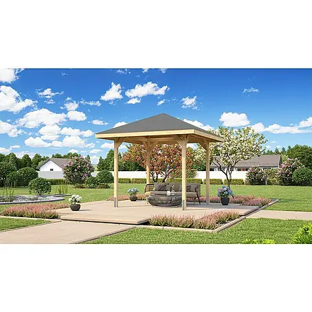 Weka  Standard-Pavillon Gartenoase 651