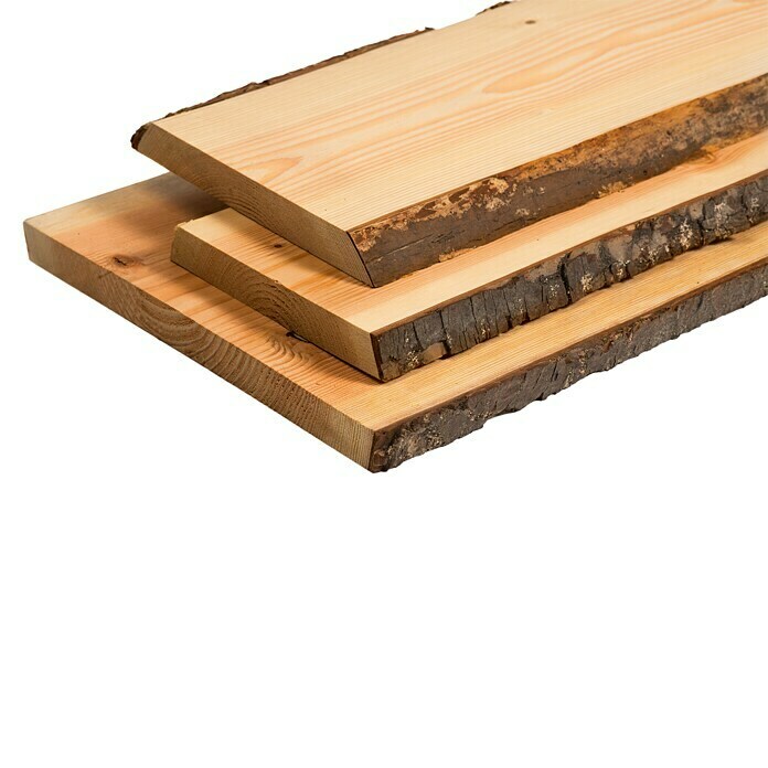 Exclusivholz Blockware (Douglasie, Anfallende Breite: 26 - 30 cm, 120 x 3 cm)