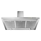 Respekta Campana de pared (Ancho: 90 cm, Potencia de aire máx.: 621 m³/h en funcionamiento normal, Acero inoxidable)