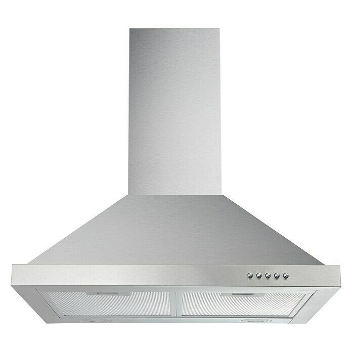 Respekta Campana de pared (Ancho: 60 cm, Potencia de aire máx.: 593 m³/h en funcionamiento normal, Acero inoxidable)