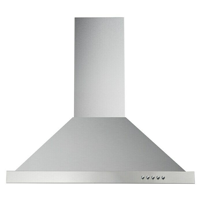 Respekta Campana de pared (Ancho: 60 cm, Potencia de aire máx.: 593 m³/h en funcionamiento normal, Acero inoxidable)