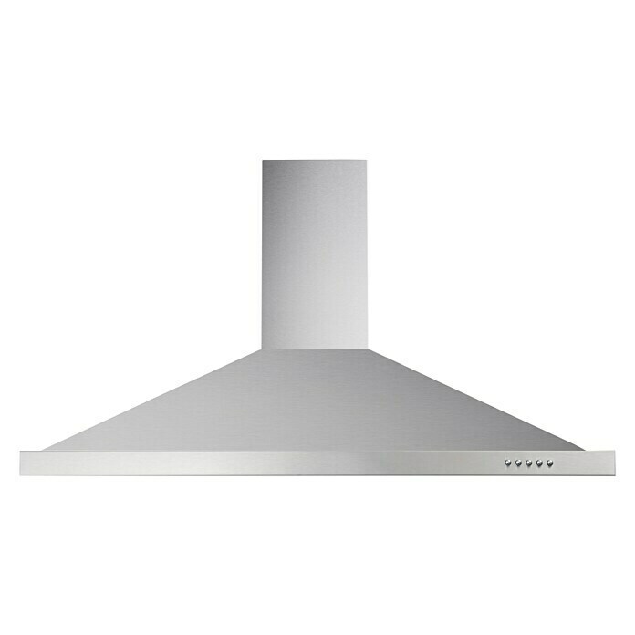 Respekta Campana de pared (Ancho: 90 cm, Potencia de aire máx.: 621 m³/h en funcionamiento normal, Acero inoxidable)