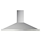 Respekta Campana de pared (Ancho: 90 cm, Potencia de aire máx.: 621 m³/h en funcionamiento normal, Acero inoxidable)