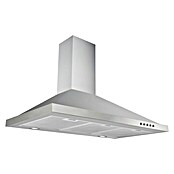 Respekta Campana de pared (Ancho: 90 cm, Potencia de aire máx.: 621 m³/h en funcionamiento normal, Acero inoxidable)