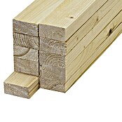 Rahmenholz (300 x 3,4 x 3,4 cm, Fichte, Gehobelt)