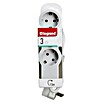 Legrand Base de enchufe múltiple Estándar (x 3, Gris, Longitud del cable: 1,5 m, IP20, Sin interruptor) | BAUHAUS