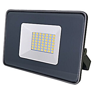 Profi Depot LED reflektor (10 W, D x Š x V: 13,6 x 4,4 x 9,4 cm, Sive boje, Neutralno bijelo, IP65)