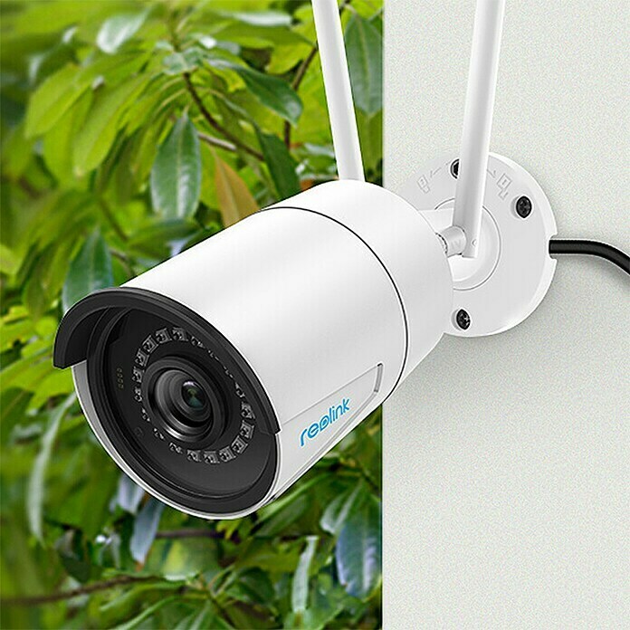 Weiß) Überwachungskamera 410W | Reolink RLC (Auflösung: 4 Megapixel, BAUHAUS