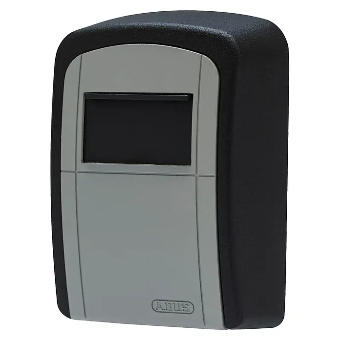 Abus Schlüsselbox Key Garage 707 - Geeignet für: 7 Schlüssel, L x B x H: 39 x 88 x 120 mm, Ohne Bügel - Ein ABUS Schlüsseltresor in Grau und Schwarz. Ideal für die sichere Schlüsselaufbewahrung im Außenbereich mit robustem Gehäuse und Zahlencode.