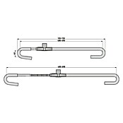 Basi Lenkradsperre KFZ 100 (Stahl, Länge: 690 mm) | BAUHAUS