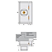 Abus Fenster-Zusatzschloss FTS96 (Braun) | BAUHAUS