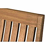 Siena Garden Gartenmöbel-Set Paleros (5 -tlg., Akazienholz, Braun, Rückenlehne verstellbar) | BAUHAUS