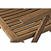 Siena Garden Gartenmöbel-Set Paleros (5 -tlg., Akazienholz, Braun, Rückenlehne verstellbar) | BAUHAUS