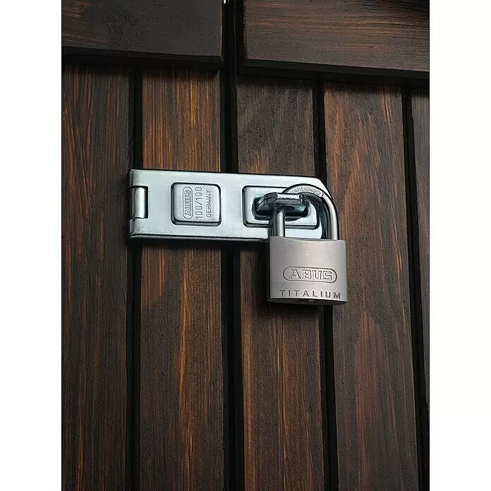 Abus Vorhängeschloss Titalium 64TI/20 Gleichschließend - B x H: 20 x 34 mm, Bügelstärke: 3,5 mm, Titalium-Spezialaluminium - Anwendungsbeispiel