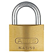 Abus Vorhängeschloss 45/50 (B x H: 48 x 69 mm, Bügelstärke: 7,5 mm, Messing, Anzahl Schlüssel: 2 Stk.) | BAUHAUS