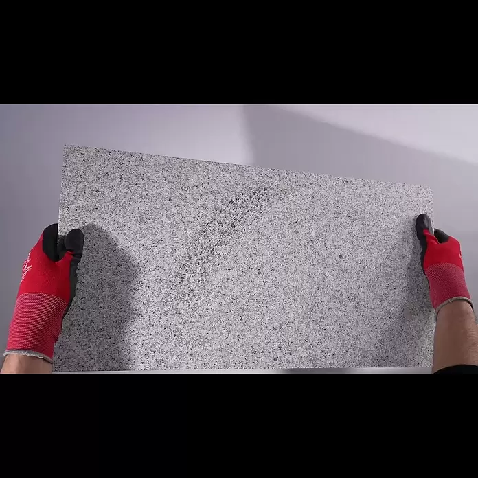 Natursteinfliese Bianco Cordo - 30,5 x 61 cm, Grau, Glänzend, Poliert - Natursteinfliese Bianco Cordo