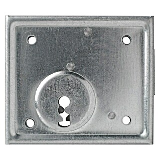 Abus Aufschraub-Riegelschloss ASS BB (Silber, L x B x H: 87 x 100 x 17 mm)