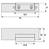 Abus Elektrischer Türöffner ET60 (DIN Anschlag: Links/Rechts) | BAUHAUS