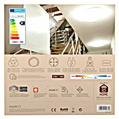 Muvit iO Plafón LED redondo WIFI Blanco (18 W, Ø x Al: 33 x 9 cm, Blanco frío) | BAUHAUS