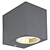 Globo Aplique exterior Veronika (35 W, 9,2 x 6,8 x 8,1 cm, Antracita, IP44) | BAUHAUS