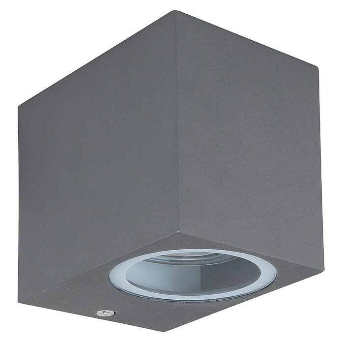 Globo Aplique exterior Veronika (35 W, 9,2 x 6,8 x 8,1 cm, Antracita, IP44) | BAUHAUS