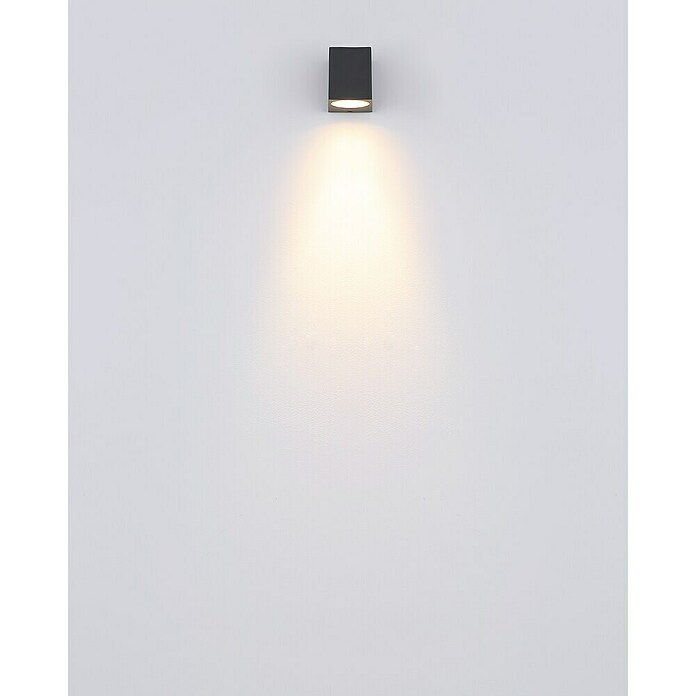 Globo Aplique exterior Veronika (35 W, 9,2 x 6,8 x 8,1 cm, Antracita, IP44) | BAUHAUS