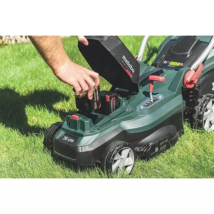 Metabo CAS 18V Akku-Rasenmäher RM 36-18 LTX BL 36 - 18 V, Ohne Akku, 5,2 Ah, Schnittbreite: 36 cm - Detailaufnahme