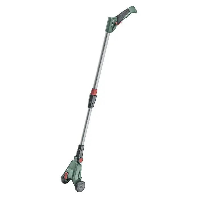 Metabo Teleskopstab - Passend für: PowerMaxx SGS 12 Q und SGS 18 LTX Q - Abbildung eines Metabo Fugenreinigers mit Teleskopstiel, ideal für die Reinigung von Pflastersteinen und Terrassen.