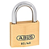 Abus Vorhängeschloss 85/40 Gleichschließend (B x H: 40 x 62 mm, Bügelstärke: 6,5 mm, Messing) | BAUHAUS