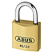 Abus Vorhängeschloss 85/20 Gleichschließend (B x H: 21 x 39 mm, Bügelstärke: 3 mm, Messing) | BAUHAUS