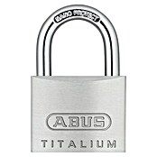 Abus Vorhängeschloss Titalium 64TI/40 Gleichschließend (B x H: 40 x 62 mm, Bügelstärke: 6 mm, Titalium-Spezialaluminium) | BAUHAUS