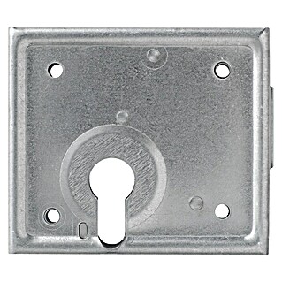 Abus Aufschraub-Riegelschloss ASS PZ (Silber, L x B x H: 87 x 100 x 16 mm)