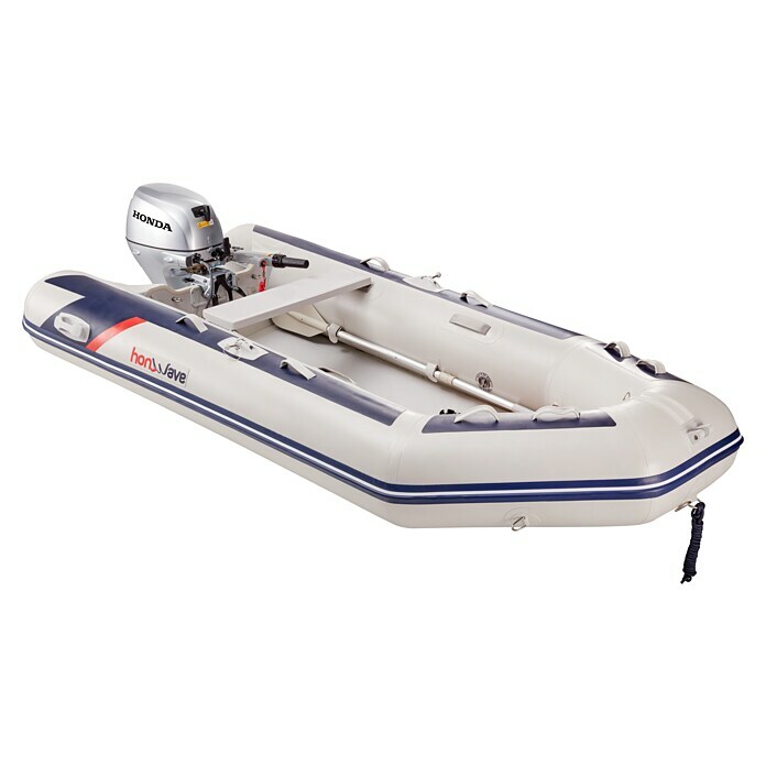 Honda Marine Schlauchboot T32-IE3L x B: 320 x 154 cm, Geeignet für: Max. 4 Personen, Nutzlast: 735 kg Diagonal View