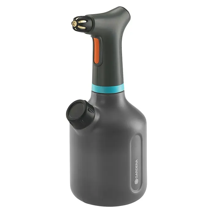 Gardena Handsprüher Easy Pump - 1 l - Die Gardena Akku-Druckspritze ist ein praktisches Gerät zum Versprühen von Flüssigkeiten im Garten. Sie verfügt über einen Akku für kabellose Freiheit.