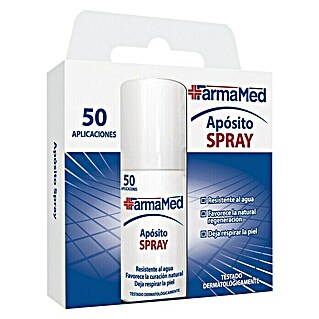 FarmaMed Apósito Spray (40 ml, Específico para: Tratamiento de zonas difíciles)
