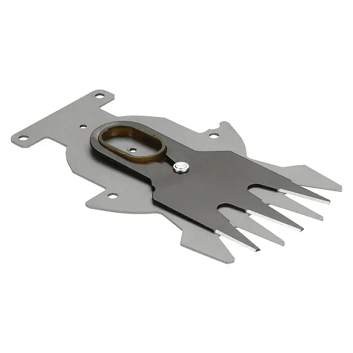 Gardena Grasscherenaufsatz - 8 cm - Nahaufnahme der Grasschere-Messer, die saubere und präzise Schnitte für eine perfekte Rasenpflege ermöglichen.