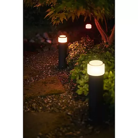 Philips Hue Außensockelleuchte Calla White & Color Ambiance