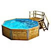 Weka Massivholzpool Acapulco II (Durchmesser: 500 cm, Höhe: 116 cm, 18,2 m³)