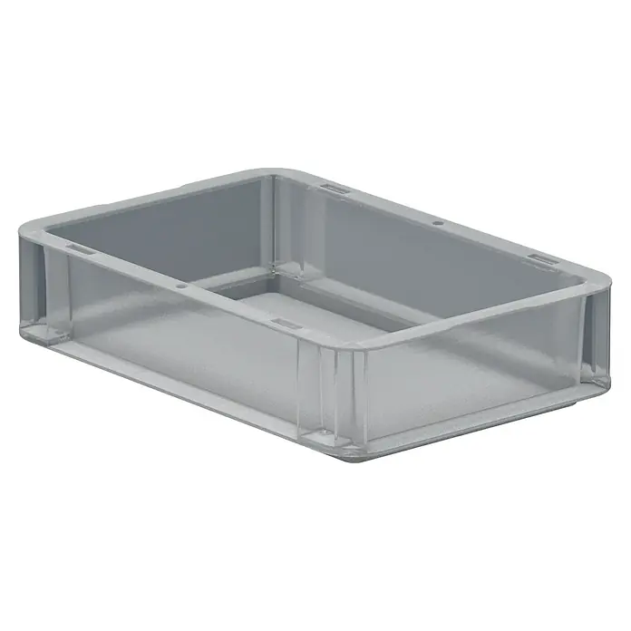 Surplus Systems EuroboxL x B x H: 30 x 20 x 7 cm, Kunststoff, Transparent