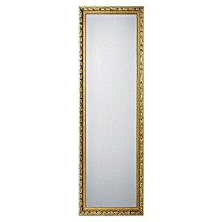 Rahmenspiegel Tanja (50 x 150 cm, Gold, Holz)