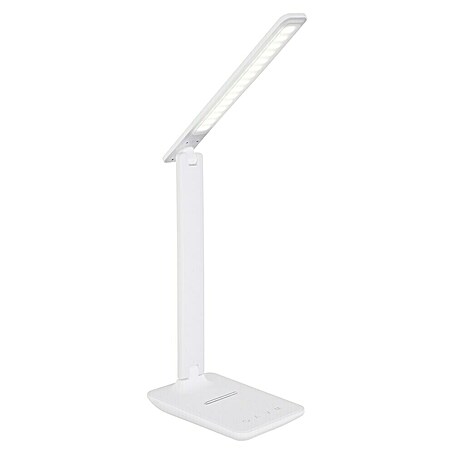 Globo LED-Tischleuchte BULLA (6 W, L x B x H: 42 x 11,5 x 56,5 cm, Weiß, Sonstige)