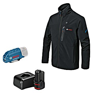 Bosch Professional Softshell-Jacke GHJ beheizbar (4 -tlg., Akkuspannung: 12 V, M)