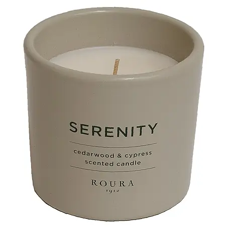 Ceras Roura  Vaso con vela Serenity