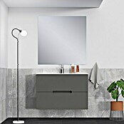 Mueble de lavabo India (L x An x Al: 39 x 80 x 54 cm, Gris seda, Mate)