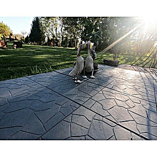 WPC-Fliese Snaptile (Anthrazit, 38 x 38 x 2,5 cm, 1 Stk.)