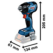 Bosch Professional AMPShare 18V Akku-Drehschlagschrauber GDS 18V-210 (18 V, Ohne Akku, 210 Nm, Ohne Bluetooth-Modul) | BAUHAUS