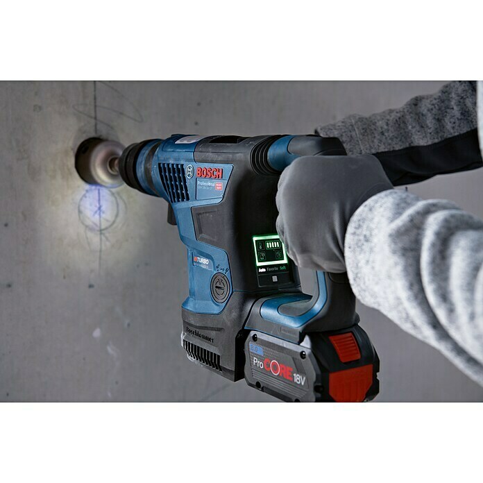 Bosch Professional AMPShare 18V Akku-Kombihammer GBH 18V-34 CF (18 V, 2 Akkus, 8 Ah, 5,8 J) | BAUHAUS