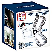 Starlyf LED-Panel Triple Bright (12 W, L x B x H: 12 x 12,5 x 13,5 cm, Silber, Klar, Tageslichtweiß) | BAUHAUS