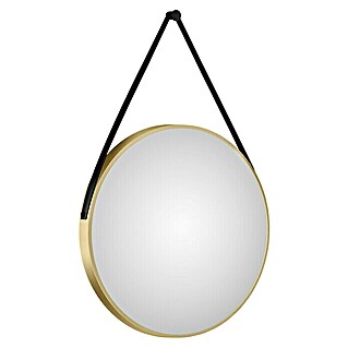 DSK Wandspiegel Silver Coiffeur (Durchmesser: 80 cm, Gold)